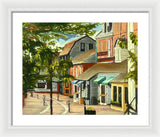 Bowen's Wharf Newport Rhode Island - Framed Print