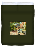 Bowen's Wharf Newport Rhode Island - Duvet Cover