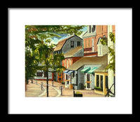 Bowen's Wharf Newport Rhode Island - Framed Print