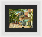 Bowen's Wharf Newport Rhode Island - Framed Print