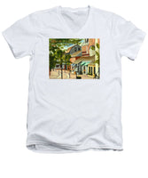 Bowen's Wharf Newport Rhode Island - Men's V-Neck T-Shirt