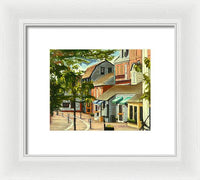 Bowen's Wharf Newport Rhode Island - Framed Print