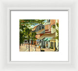 Bowen's Wharf Newport Rhode Island - Framed Print