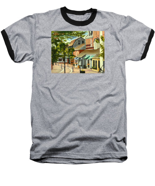 Bowen's Wharf Newport Rhode Island - Baseball T-Shirt