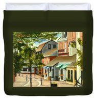 Bowen's Wharf Newport Rhode Island - Duvet Cover