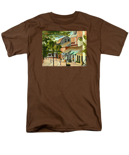 Bowen's Wharf Newport Rhode Island - Men's T-Shirt  (Regular Fit)