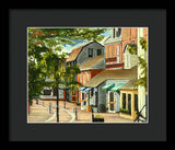 Bowen's Wharf Newport Rhode Island - Framed Print