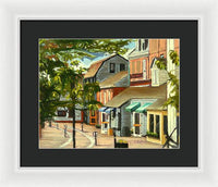 Bowen's Wharf Newport Rhode Island - Framed Print