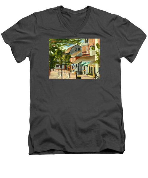 Bowen's Wharf Newport Rhode Island - Men's V-Neck T-Shirt