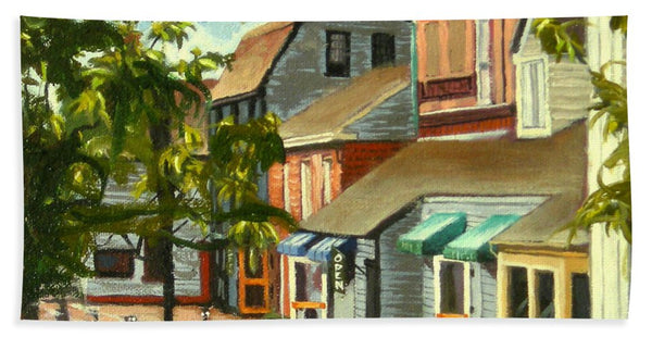 Bowen's Wharf Newport Rhode Island - Beach Towel
