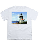 Brant Point Lighthose Nantucket Massachusetts - Youth T-Shirt