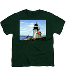 Brant Point Lighthose Nantucket Massachusetts - Youth T-Shirt