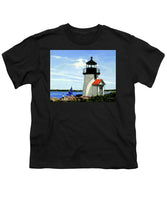 Brant Point Lighthose Nantucket Massachusetts - Youth T-Shirt