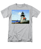 Brant Point Lighthose Nantucket Massachusetts - Men's T-Shirt  (Regular Fit)