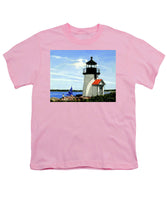 Brant Point Lighthose Nantucket Massachusetts - Youth T-Shirt