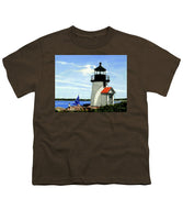 Brant Point Lighthose Nantucket Massachusetts - Youth T-Shirt