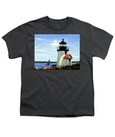 Brant Point Lighthose Nantucket Massachusetts - Youth T-Shirt