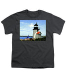 Brant Point Lighthose Nantucket Massachusetts - Youth T-Shirt