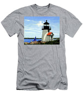 Brant Point Lighthose Nantucket Massachusetts - T-Shirt