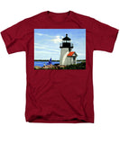Brant Point Lighthose Nantucket Massachusetts - Men's T-Shirt  (Regular Fit)