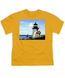 Brant Point Lighthose Nantucket Massachusetts - Youth T-Shirt