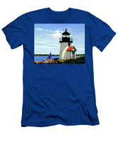 Brant Point Lighthose Nantucket Massachusetts - T-Shirt