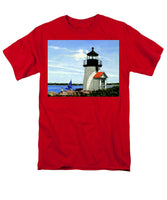 Brant Point Lighthose Nantucket Massachusetts - Men's T-Shirt  (Regular Fit)