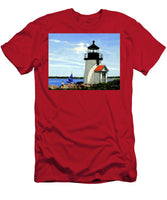 Brant Point Lighthose Nantucket Massachusetts - T-Shirt