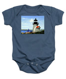 Brant Point Lighthose Nantucket Massachusetts - Baby Onesie