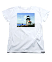 Brant Point Lighthose Nantucket Massachusetts - Women's T-Shirt (Standard Fit)