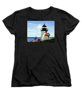 Brant Point Lighthose Nantucket Massachusetts - Women's T-Shirt (Standard Fit)
