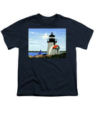 Brant Point Lighthose Nantucket Massachusetts - Youth T-Shirt