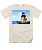 Brant Point Lighthose Nantucket Massachusetts - Men's T-Shirt  (Regular Fit)
