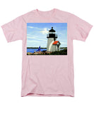 Brant Point Lighthose Nantucket Massachusetts - Men's T-Shirt  (Regular Fit)