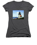 Brant Point Lighthose Nantucket Massachusetts - Women's V-Neck