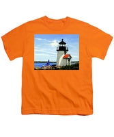 Brant Point Lighthose Nantucket Massachusetts - Youth T-Shirt
