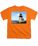 Brant Point Lighthose Nantucket Massachusetts - Youth T-Shirt