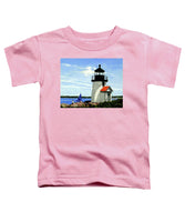 Brant Point Lighthose Nantucket Massachusetts - Toddler T-Shirt