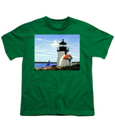 Brant Point Lighthose Nantucket Massachusetts - Youth T-Shirt