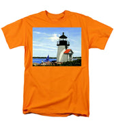 Brant Point Lighthose Nantucket Massachusetts - Men's T-Shirt  (Regular Fit)