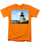 Brant Point Lighthose Nantucket Massachusetts - Men's T-Shirt  (Regular Fit)