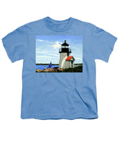 Brant Point Lighthose Nantucket Massachusetts - Youth T-Shirt