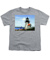 Brant Point Lighthose Nantucket Massachusetts - Youth T-Shirt