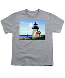 Brant Point Lighthose Nantucket Massachusetts - Youth T-Shirt