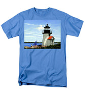 Brant Point Lighthose Nantucket Massachusetts - Men's T-Shirt  (Regular Fit)