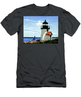 Brant Point Lighthose Nantucket Massachusetts - T-Shirt