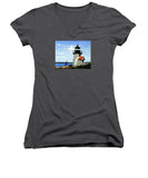 Brant Point Lighthouse Nantucket Massachusetts - Women's V-Neck
