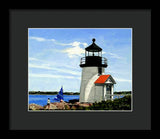 Brant Point Lighthouse Nantucket Massachusetts - Framed Print