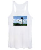 Cape Poge Lighthouse Martha's Vineyard Massachusetts - Women's Tank Top