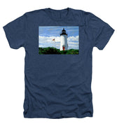 Cape Poge Lighthouse Martha's Vineyard Massachusetts - Heathers T-Shirt